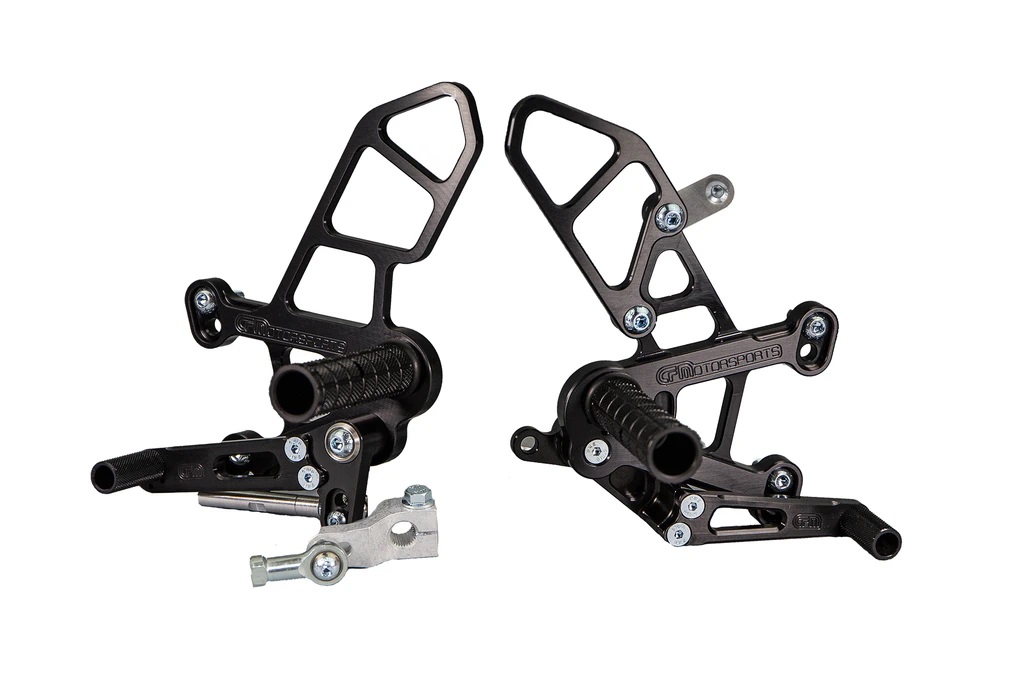 WOODCRAFT Kawasaki ZX-10R (2021+) Complete Rearset Kit (Standard or GP Shift) WOODCRAFT Kawasaki ZX-10R (2021+) Complete Rearset Kit (Standard or GP Shift)